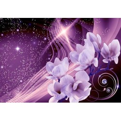 Fototapete - Purple Milky Way