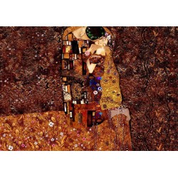 Fototapete - Klimt inspiration - Image of Love