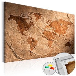 Korkbild - Paper Map