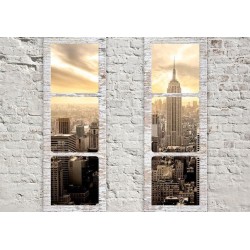 Fototapete - New York: view from the window