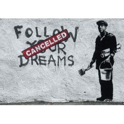 Fototapete - Dreams Cancelled (Banksy)