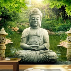 Fototapete - Buddhas garden