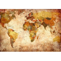 Fototapete - Old World Map