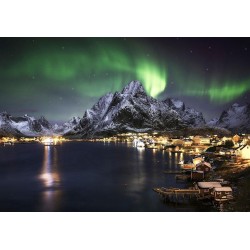 Fototapete - Aurora borealis