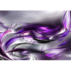 Fototapete - Purple Swirls