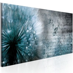 Leinwandbild - Blue Dandelion