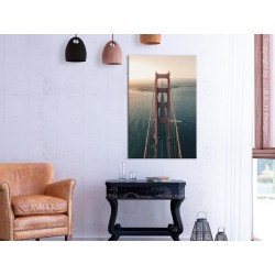 Leinwandbild - Golden Gate Bridge (1 Part) Vertical