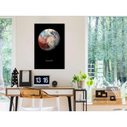 Leinwandbild - Pluto (1 Part) Vertical