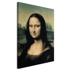 Leinwandbild - Mona Lisa (fragment)
