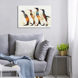 Malen nach Zahlen - Penguin Family
