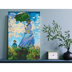 Malen nach Zahlen - Claude Monet: Woman with a Parasol