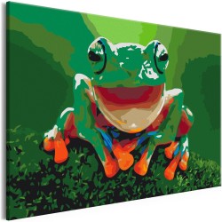 Malen nach Zahlen - Laughing Frog