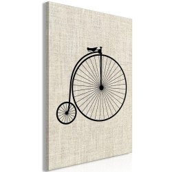 Leinwandbild - Vintage Bicycle (1 Part) Vertical