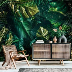 Fototapete - Emerald Jungle