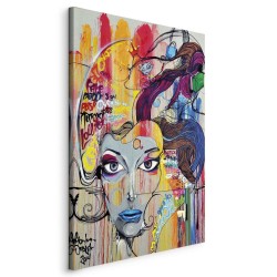 Leinwandbild - Colourful Thoughts