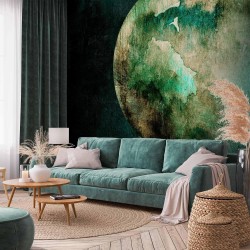 Fototapete - Green Pangea