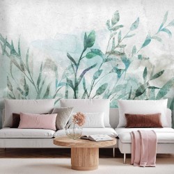 Fototapete - Watercolor Nature