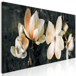 Leinwandbild - Avant-Garde Magnolia (1 Part) Narrow Orange