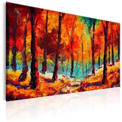 Leinwandbild - Künstlerischer Herbst