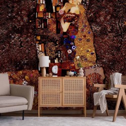 Fototapete - Klimt inspiration - Image of Love