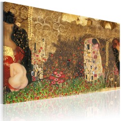 Leinwandbild - Gustav Klimt - inspiration