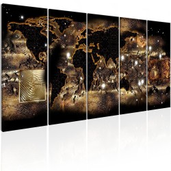 Leinwandbild - World at Night