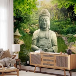 Fototapete - Buddhas garden