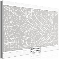 Leinwandbild - Capital of Denmark (1 Part) Wide