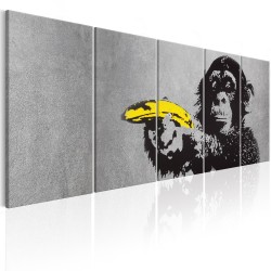 Leinwandbild - Monkey and Banana