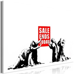 Leinwandbild - Sale (1 Part) Vertical