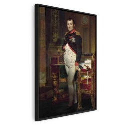 Leinwandbild - Napoleon Bonaparte (Jacques-Louis David)