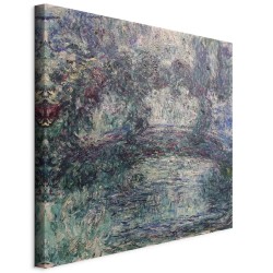 Leinwandbild - The Japanese Bridge (Claude Monet)