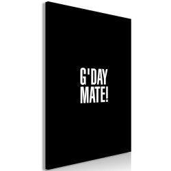 Leinwandbild - Gday Mate (1 Part) Vertical