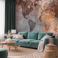 Fototapete - Map Colors