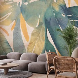 Fototapete - Watercolour Tropics