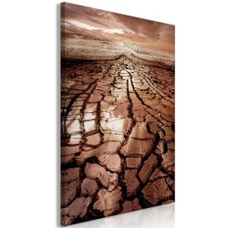 Leinwandbild - Drought (1 Part) Vertical