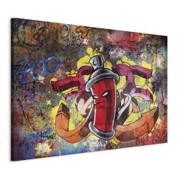 Leinwandbild - Graffiti master