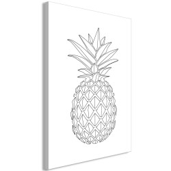Leinwandbild - Fruity Sketch (1 Part) Vertical