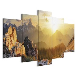 Leinwandbild - Sun Salutation