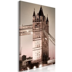 Leinwandbild - London Bridge (1 Part) Vertical