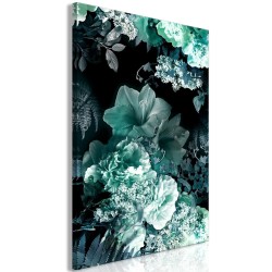 Leinwandbild - Emerald Garden (1 Part) Vertical