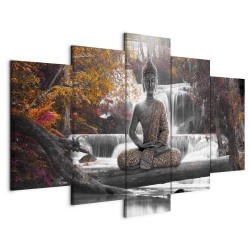 Leinwandbild - Autumn Buddha