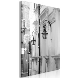 Leinwandbild - Street Lamps (1 Part) Vertical