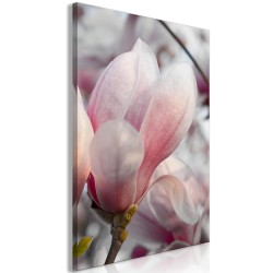 Leinwandbild - Herald of Spring (1 Part) Vertical