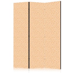 Paravent - Tiny Dots: Optimistic Pattern in Peach Colors