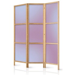 Japanischer Paravent - Complex Gradient - Gradient Composition in Nostalgic Colors