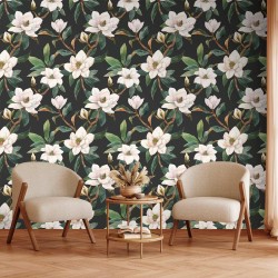 Tapete - White Magnolias
