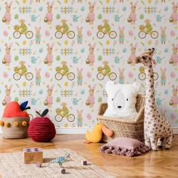 Tapete - Bunny Idyll
