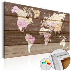 Korkbild - Wooden World