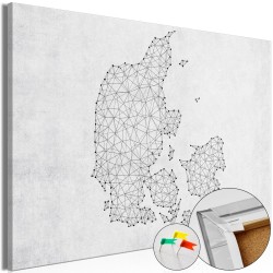 Korkbild - Geometric Land